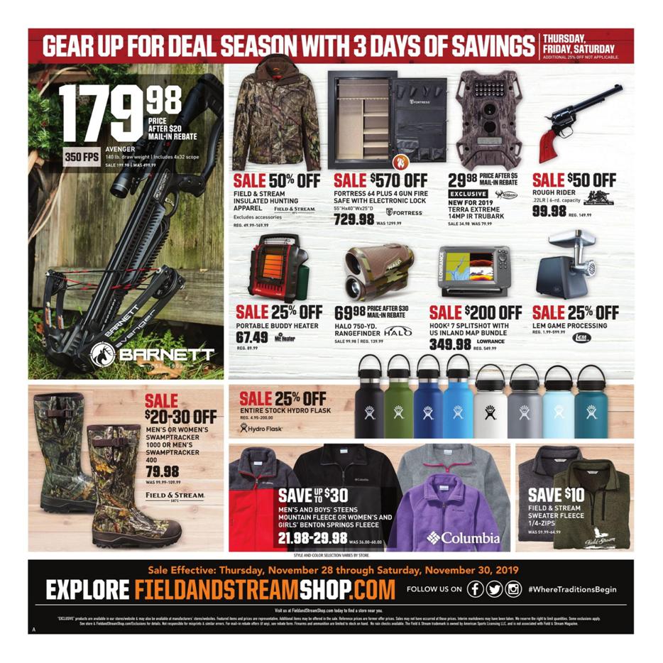 Field and Stream Black Friday 2020 Ad, Deals and Sales